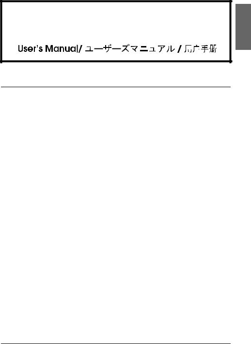 Epson DM-LR121SV User's Manual