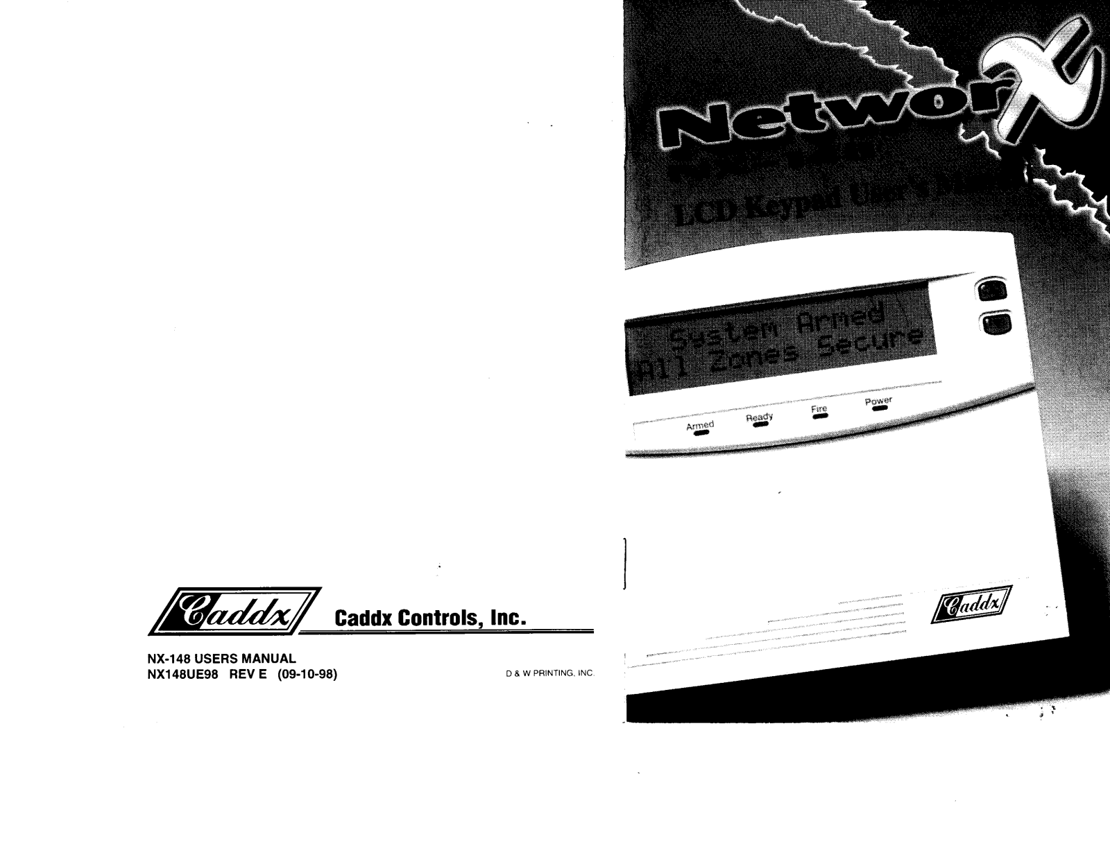 Caddx NX-148 User Manual