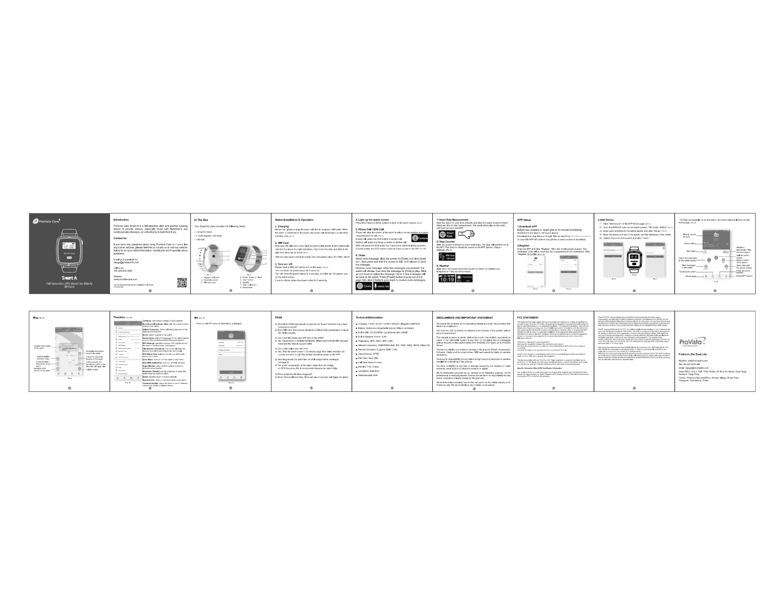 Protronic BPC010 User Manual