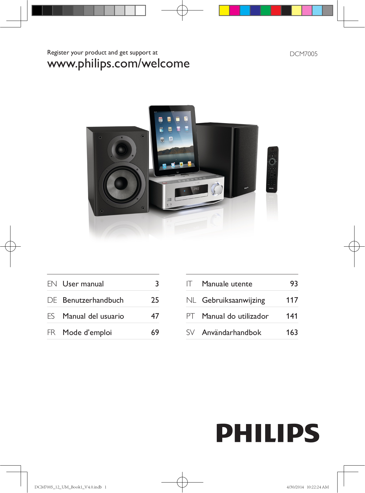 PHILIPS DCM 7005 User Manual