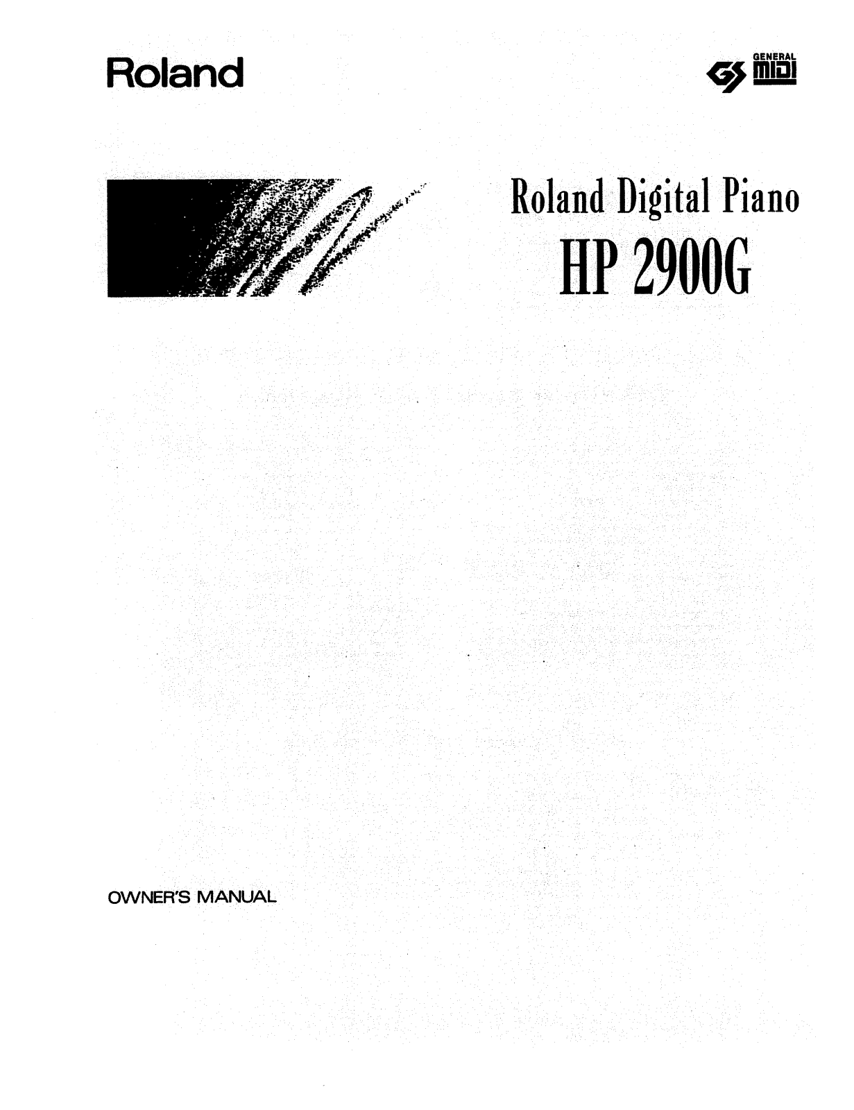 Roland HP 2900G Service Manual