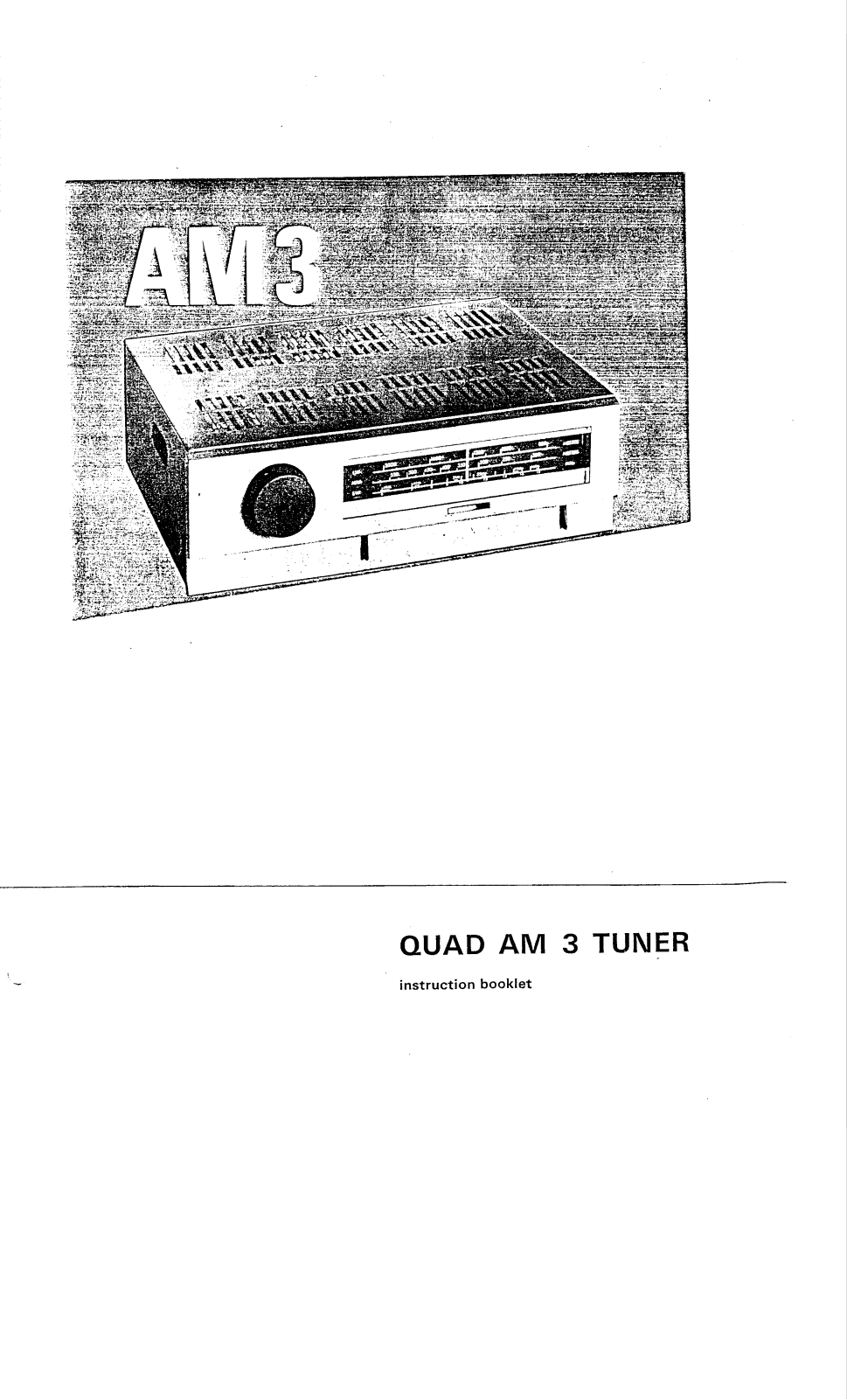 Quad AM-3 Service manual