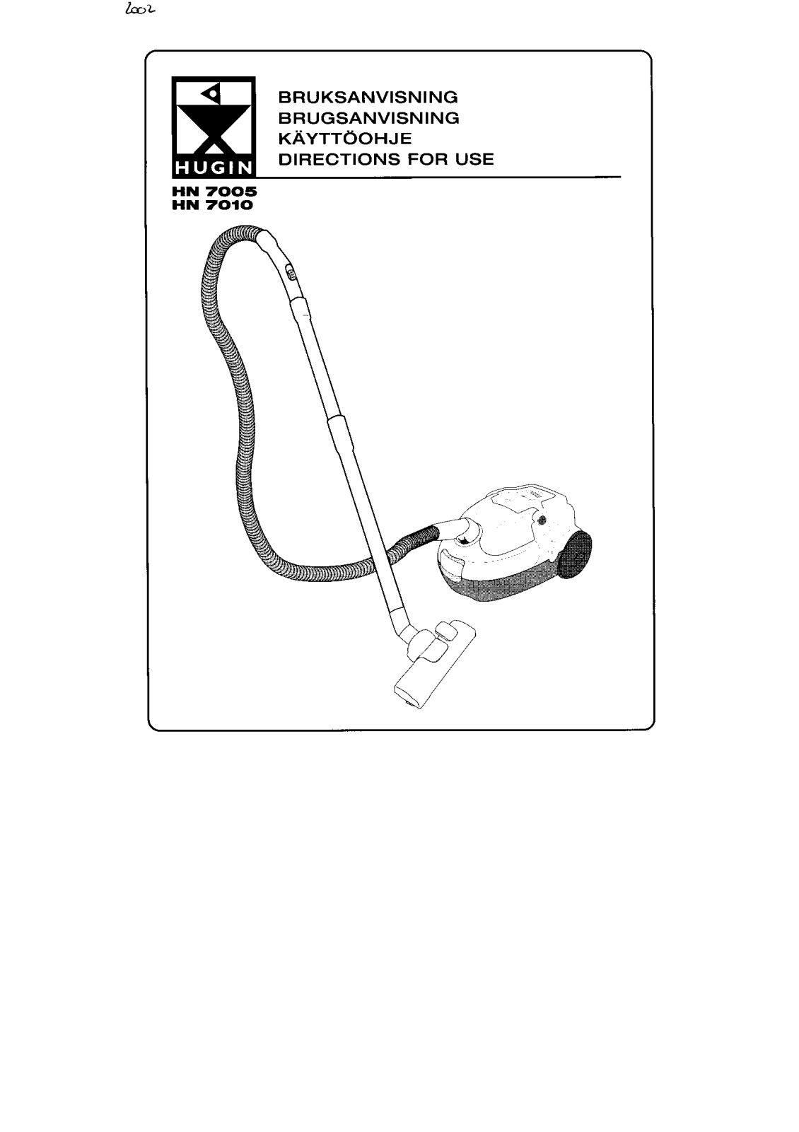 Hugin HN7005, HN7010 User Manual