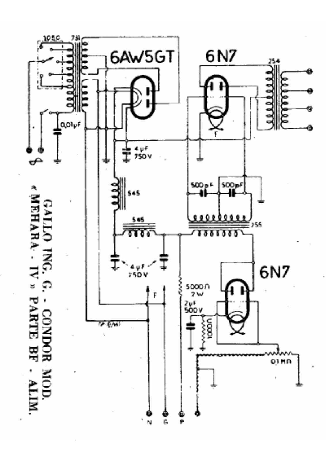 Condor mehara iv   bf schematic