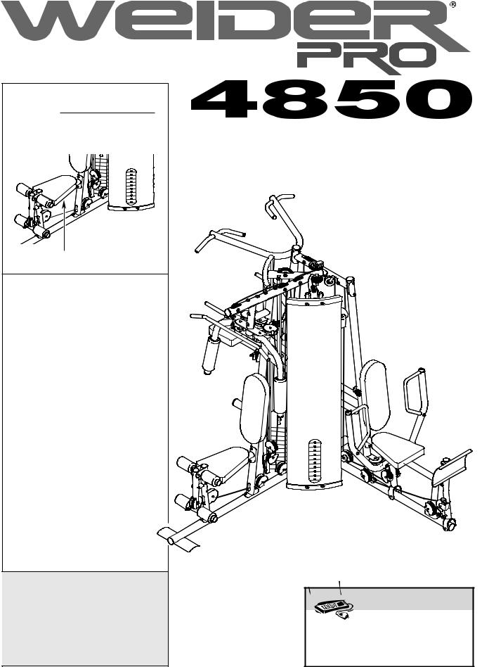 Weider PRO 4850 Owner's Manual
