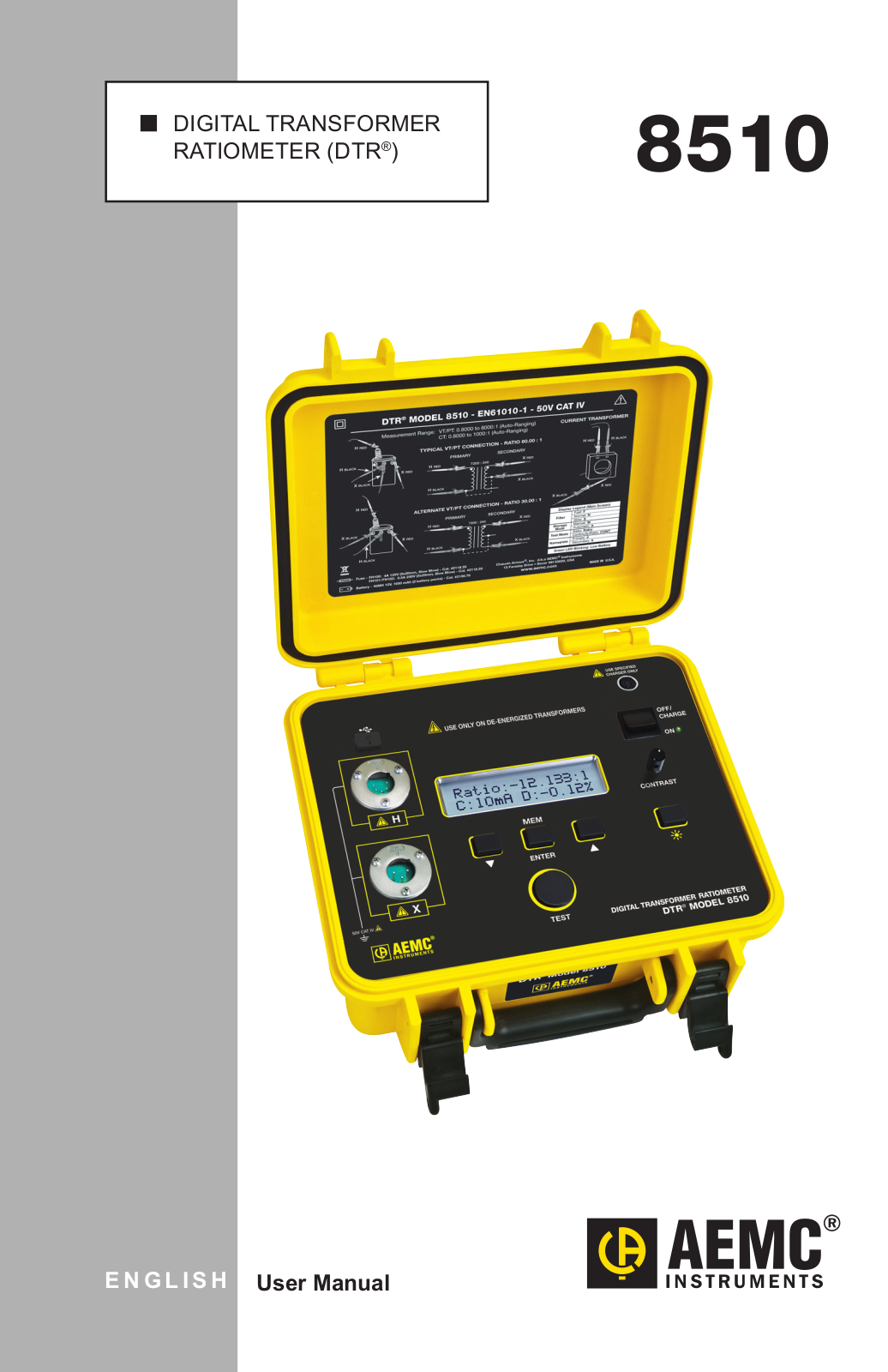 AEMC 8510 Operating Manual