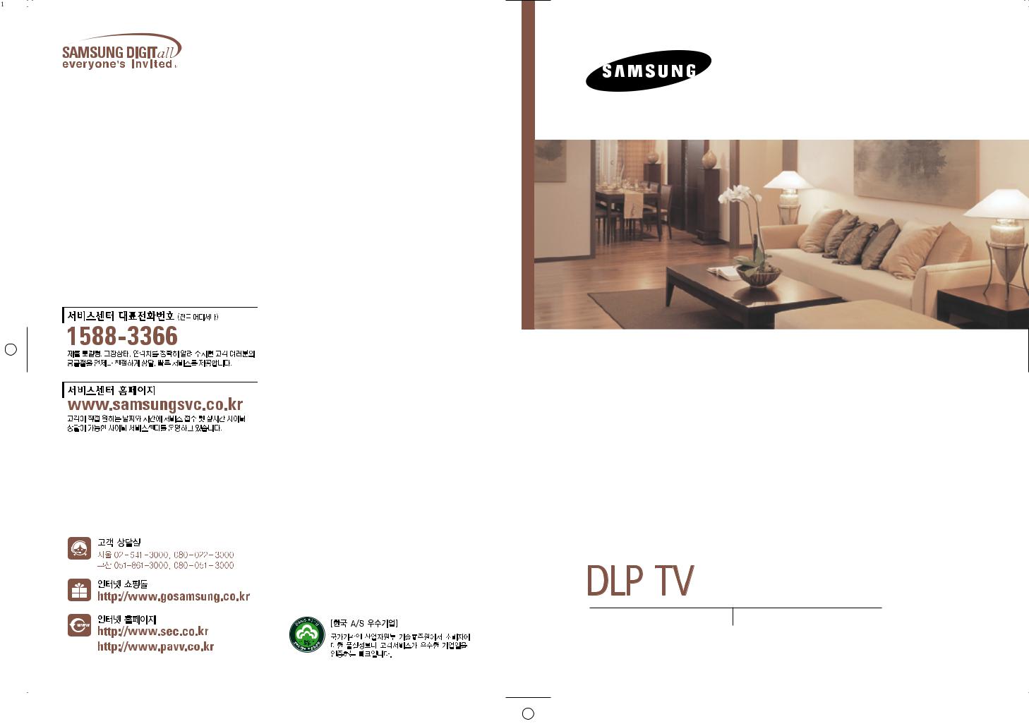 Samsung SVP-61L3XD User Manual