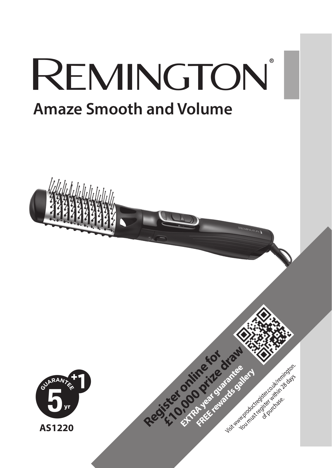 Remington AS1220 User manual