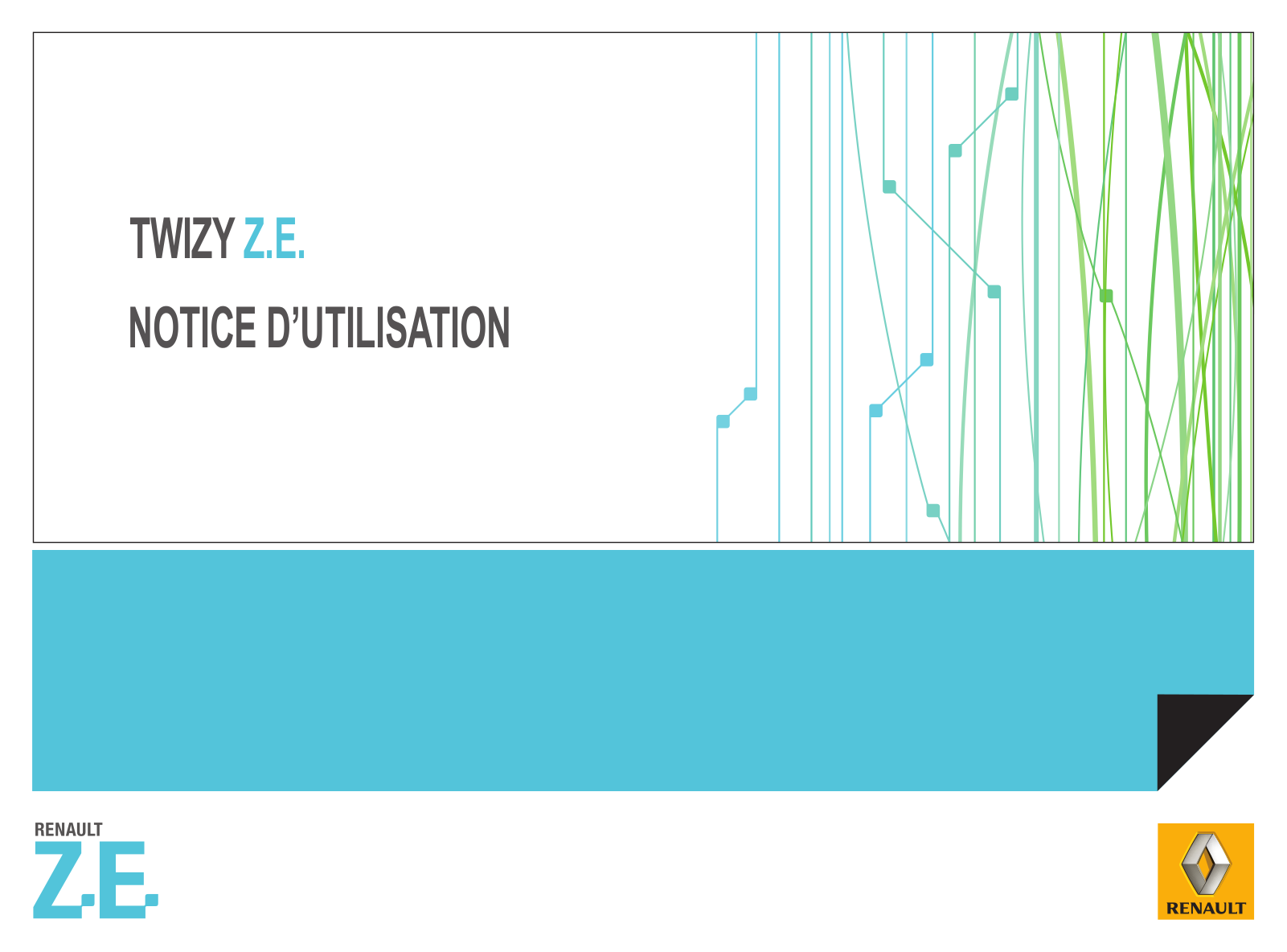 RENAULT TWIZY ZE User Manual