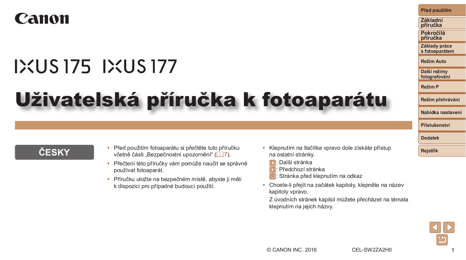 Canon Ixus 177, Ixus 175 User Manual