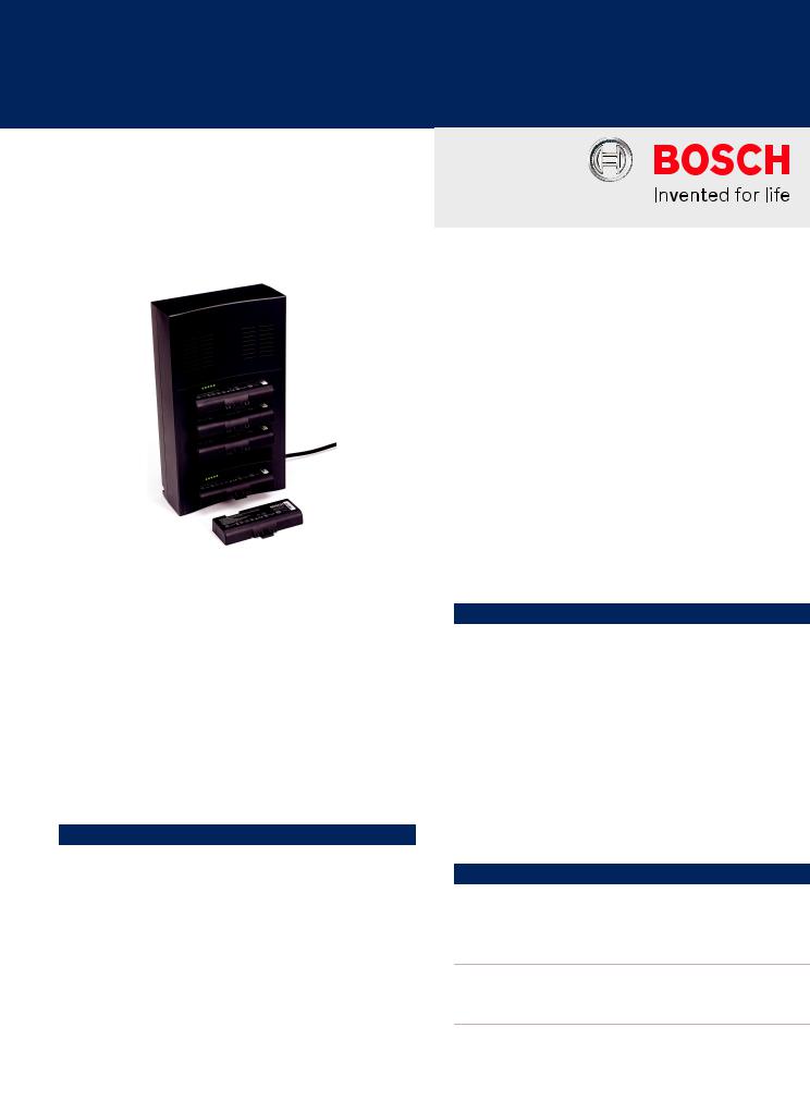 Bosch DCN-WCH05 Specsheet