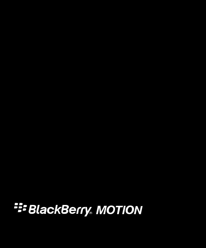 BLACKBERRY Motion Notice d'utilisation