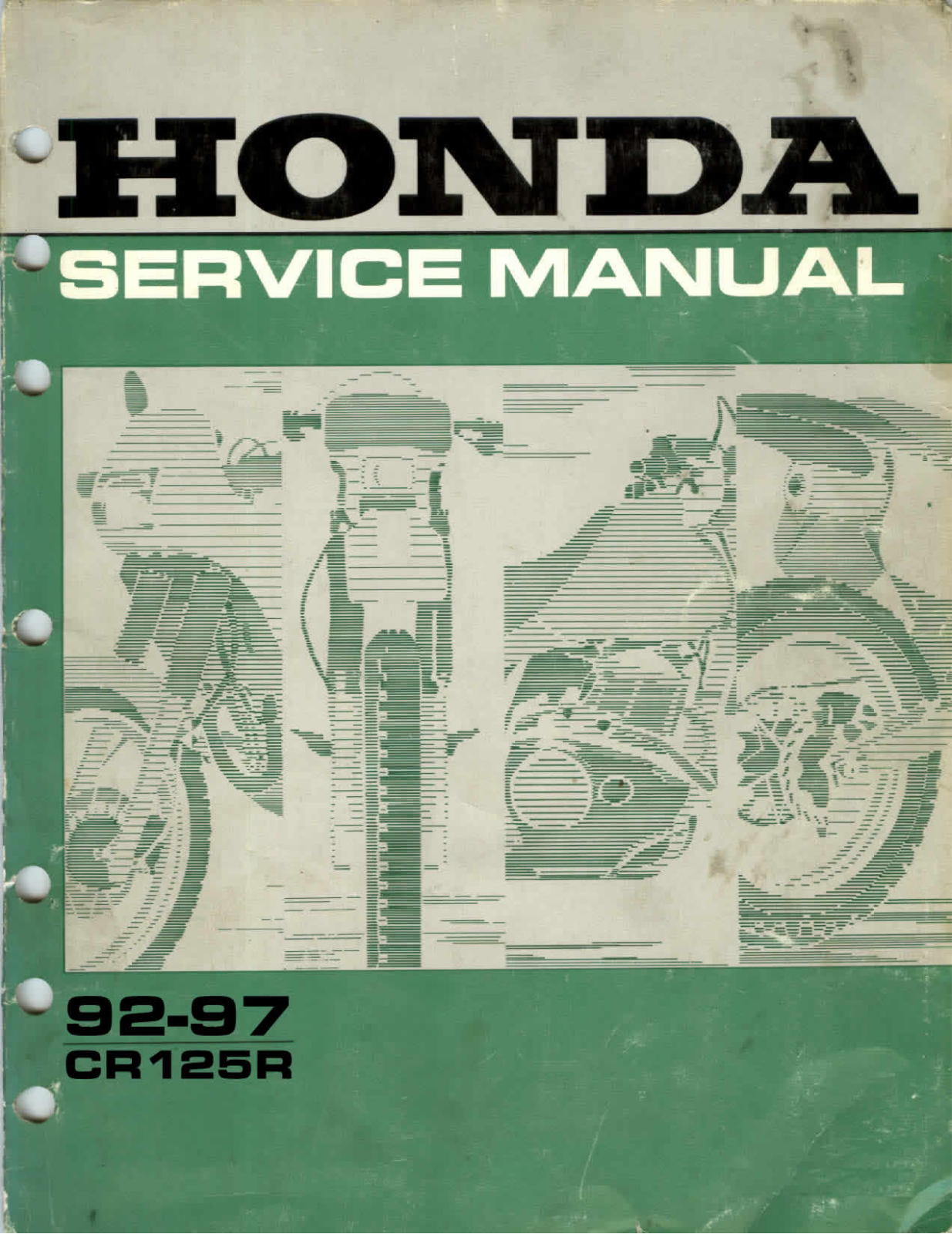 Honda CR125R- (1997) Service Manual