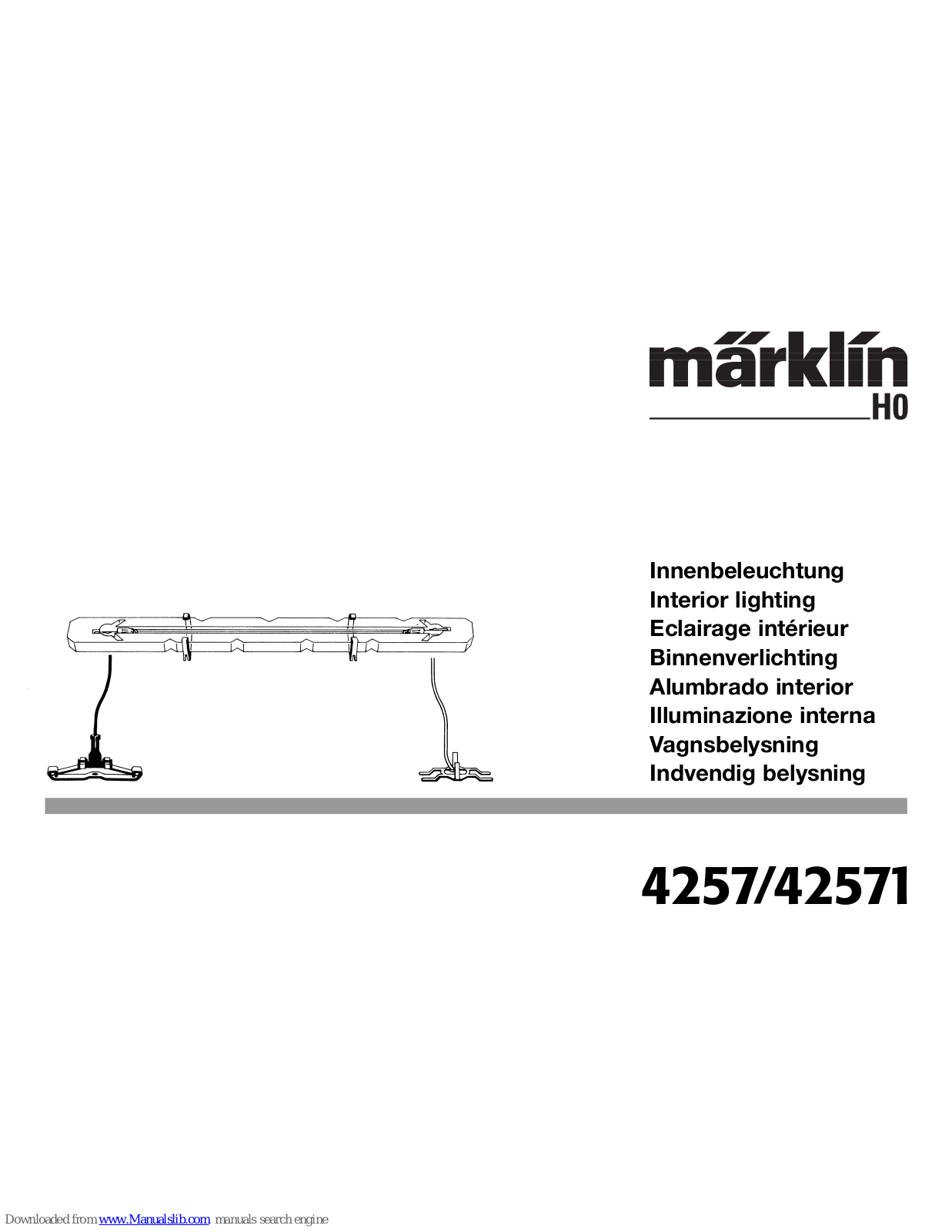 marklin 4257, 42571 User Manual - ManualMachine.com