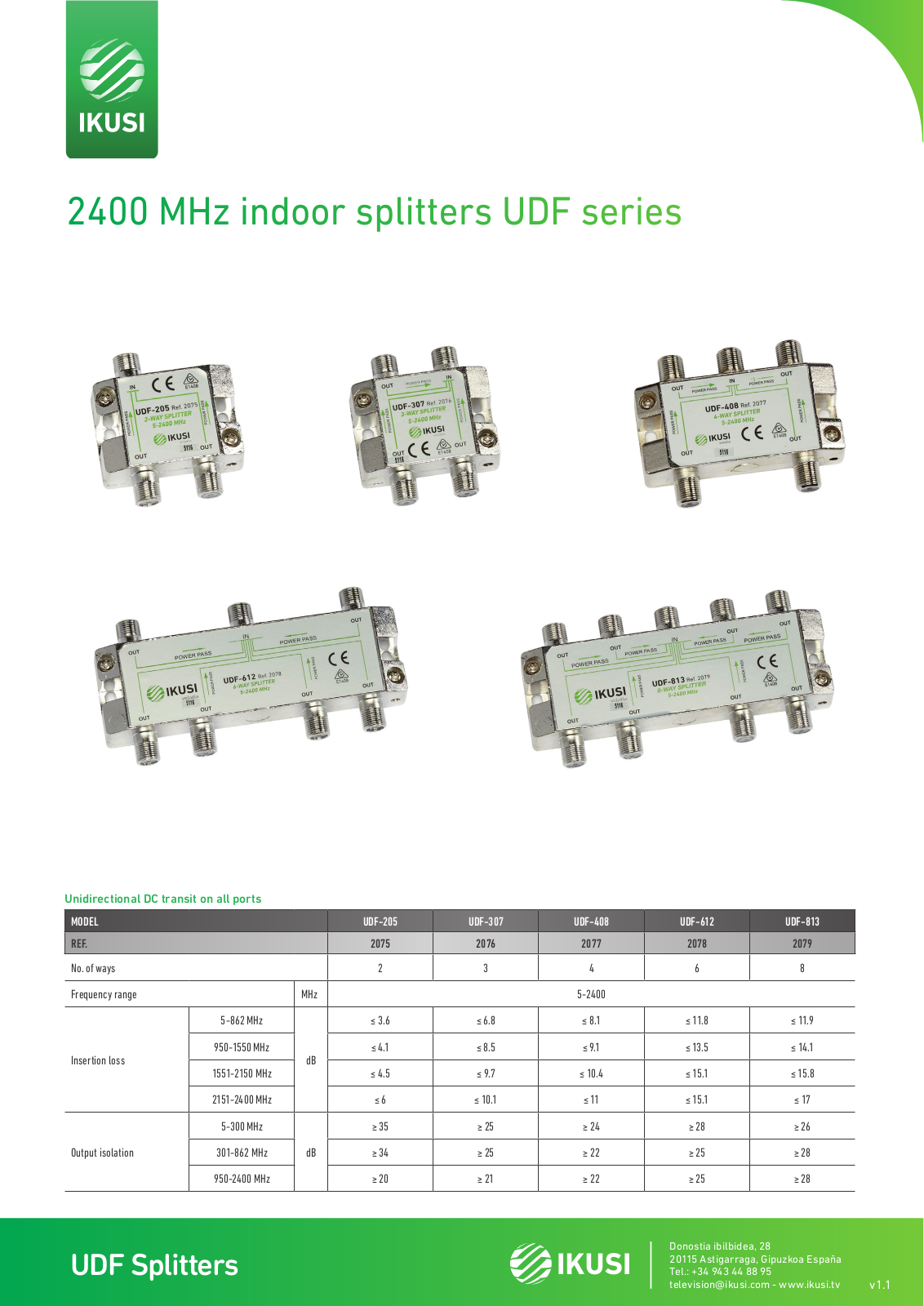 Datasheet UDF-813 Specification - ManualMachine.com