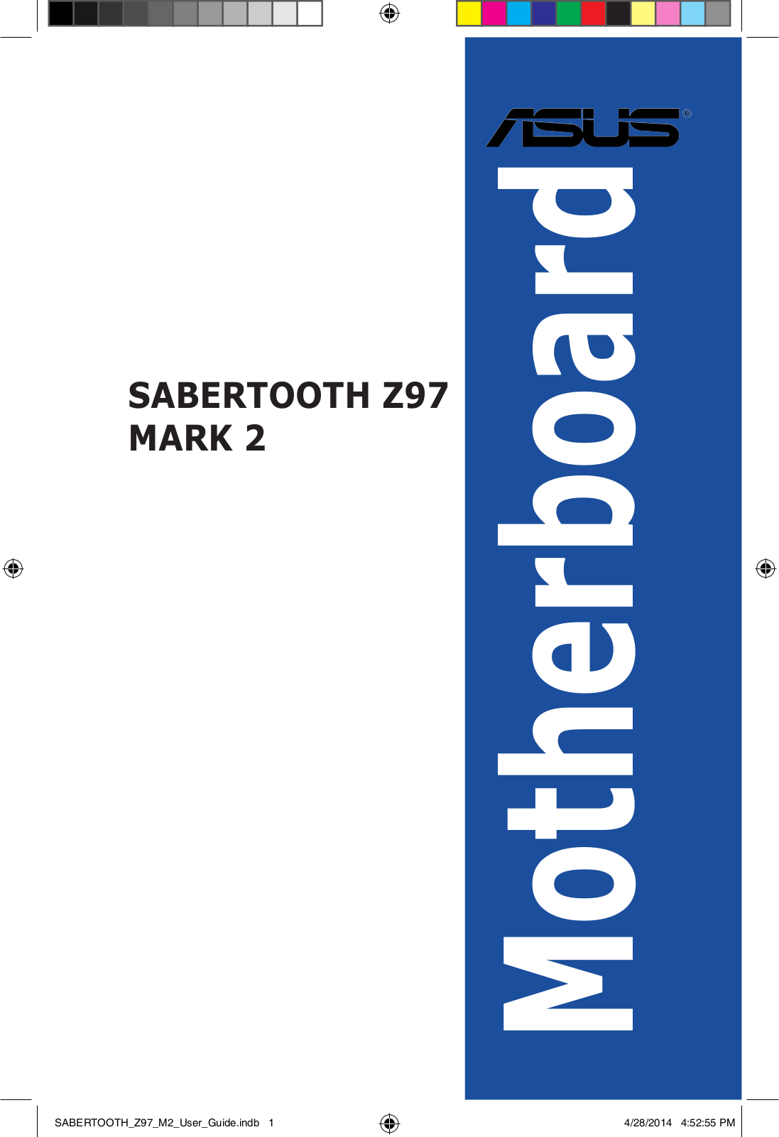 Asus SABERTOOTH Z97 MARK 2 User’s Manual