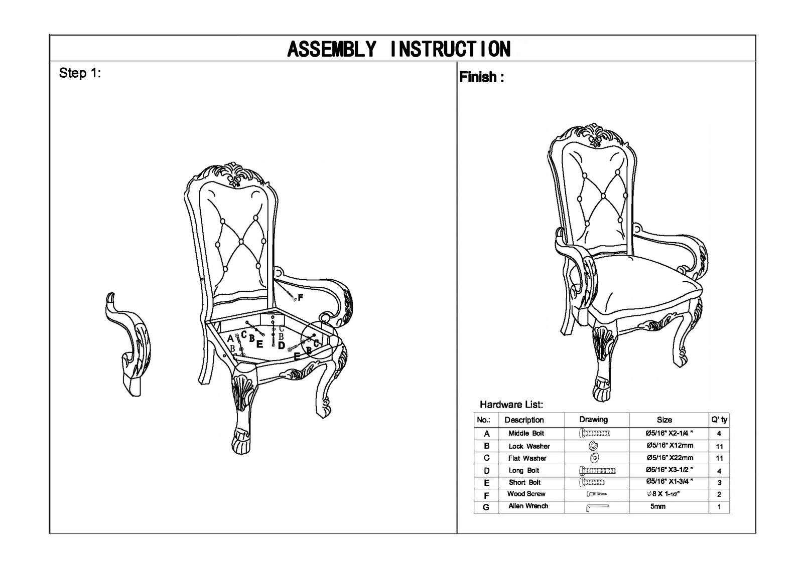 Fleur De Lis Living FDLL7621 Installation & Assembly - ManualMachine.com