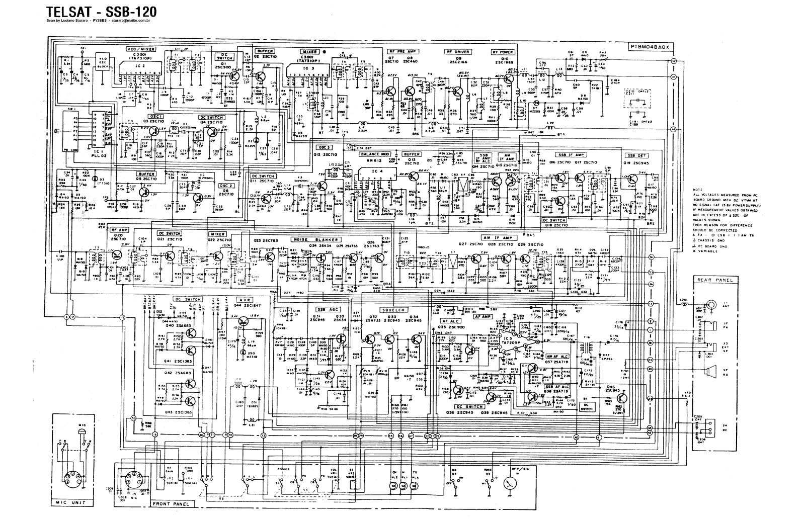 Lafayette ssb120 User Manual