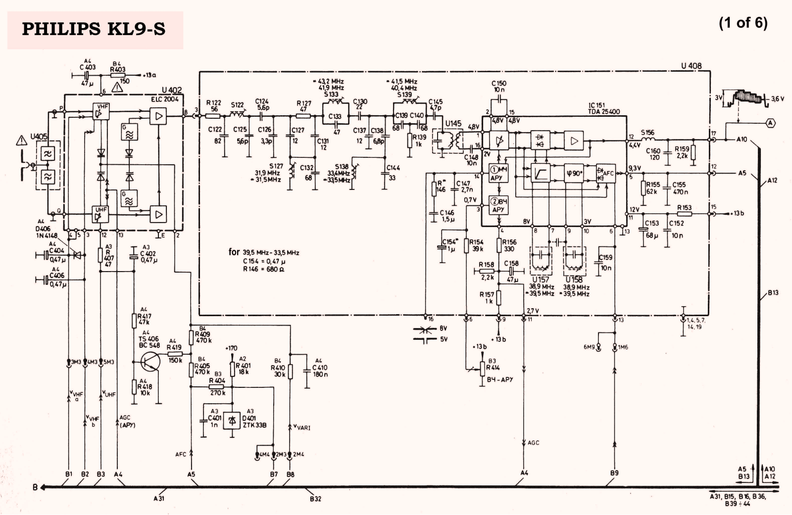 PHILIPS KL9-S Service Manual