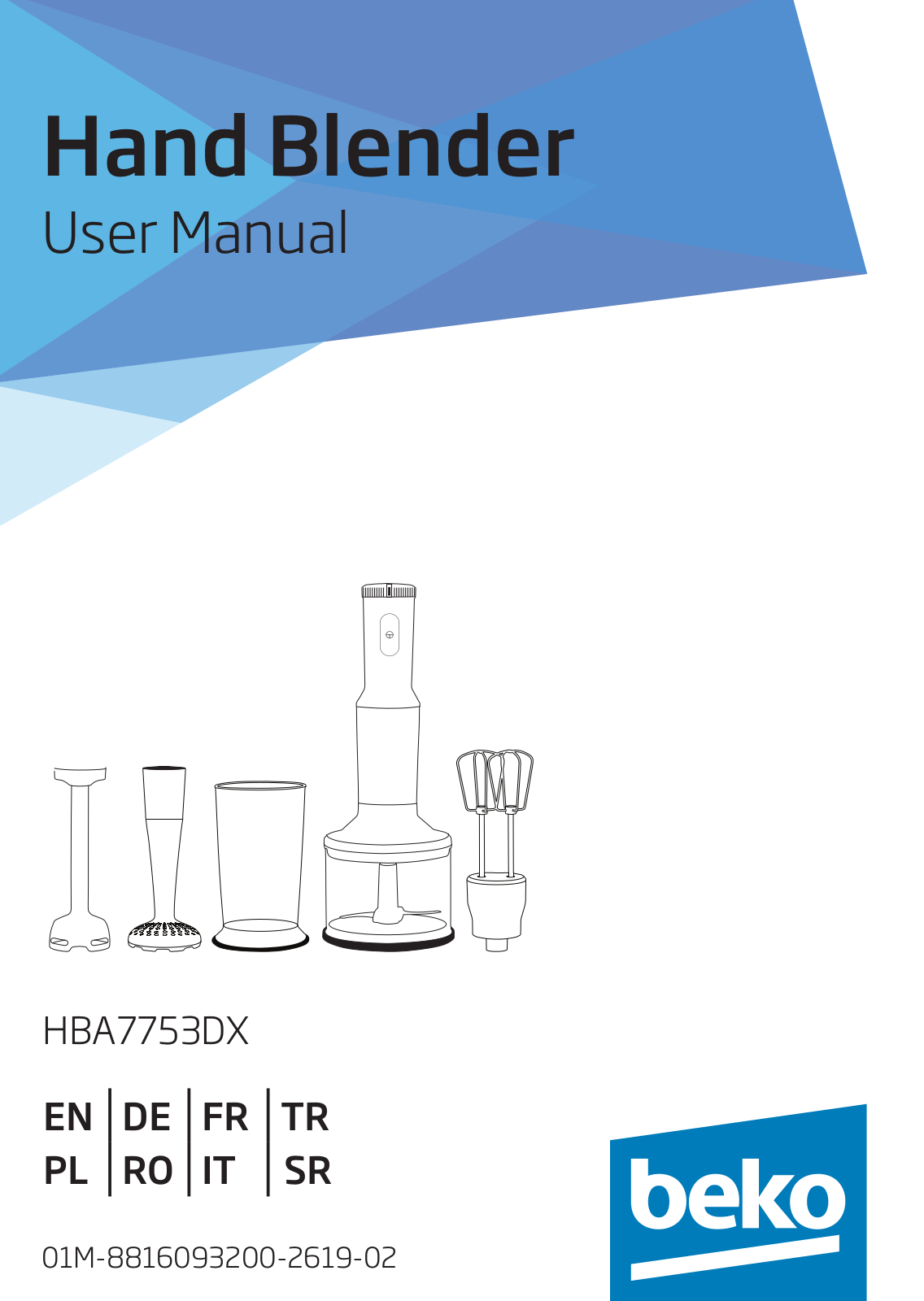 Beko HBA7753DX User manual