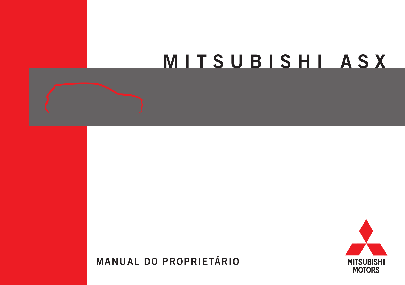 Mitsubishi Asx                          2015 Owner's Manual