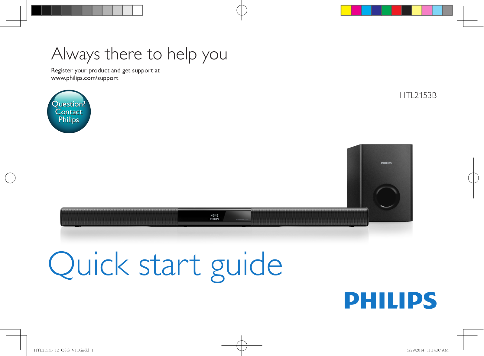 Philips Barre de son User Manual