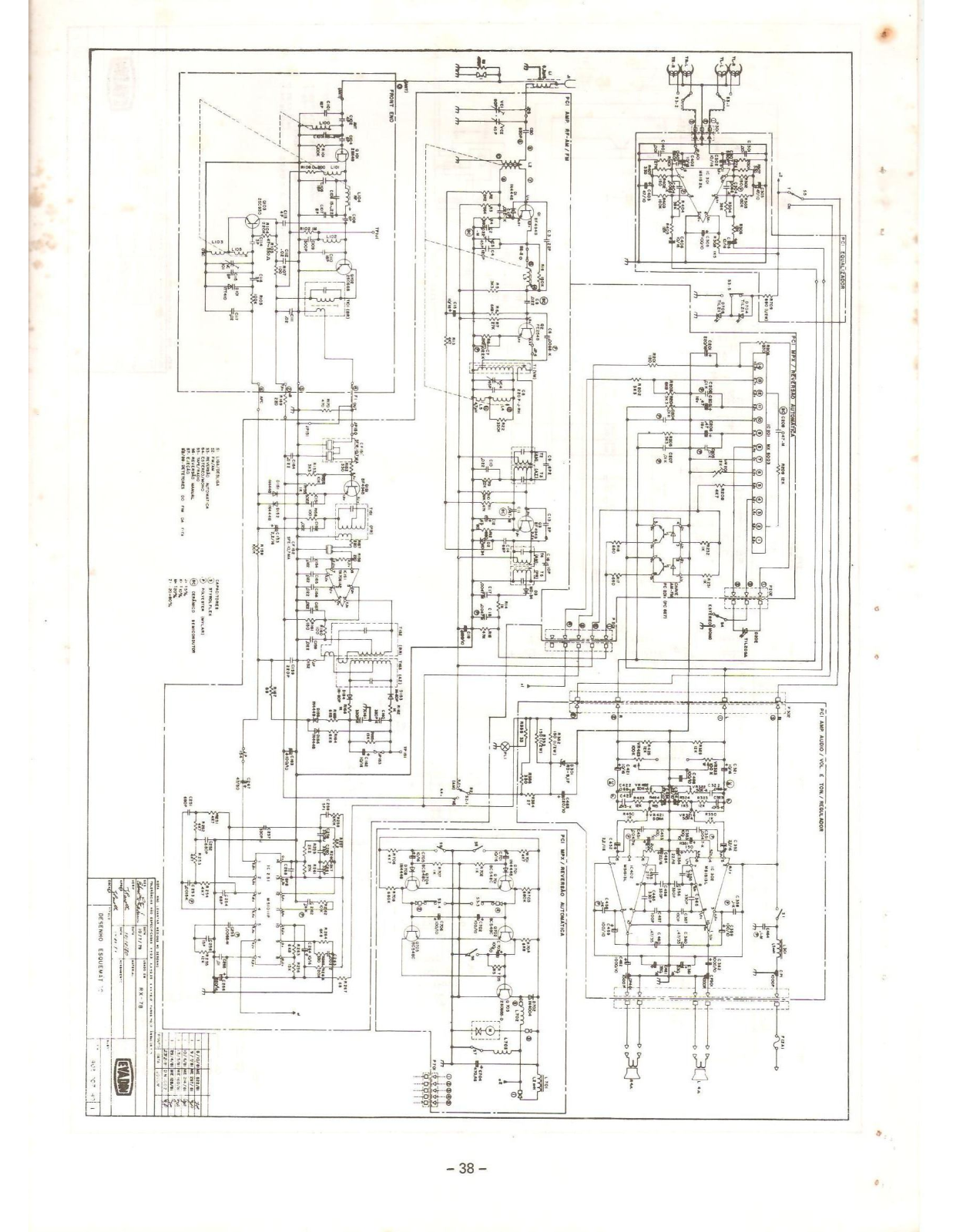 Aiko RX-78 Schematic - ManualMachine.com