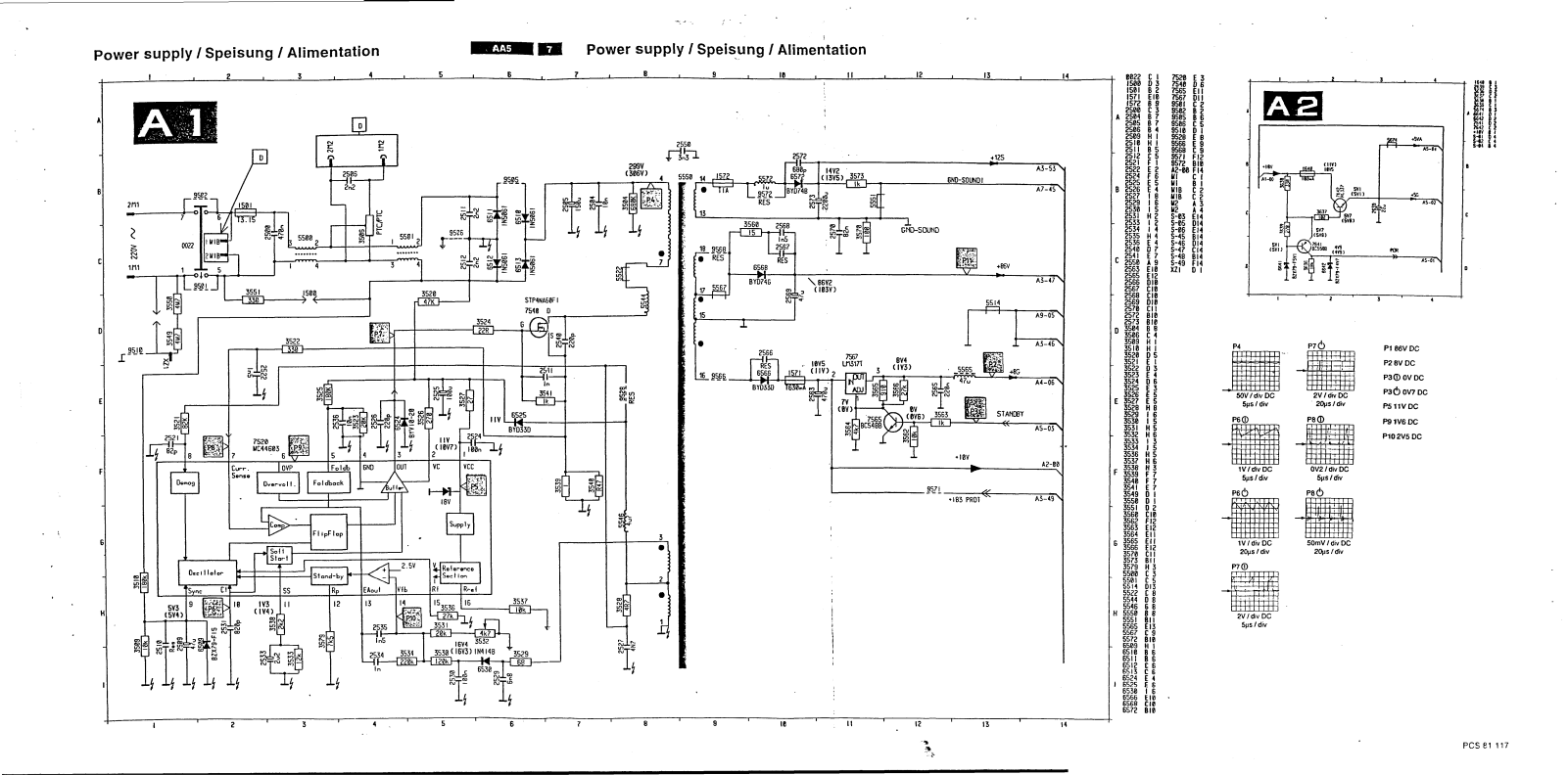 PHILIPS AA 5 Diagram