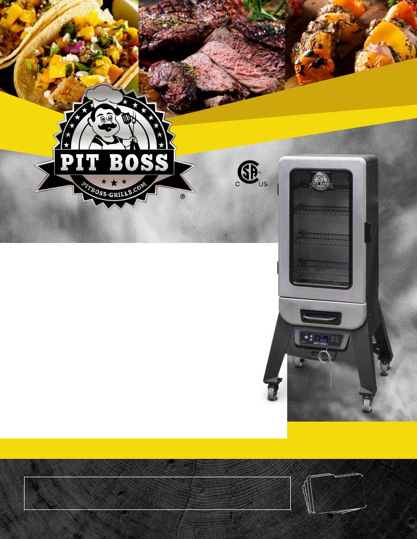 Pit boss PBV3D1 User Manual