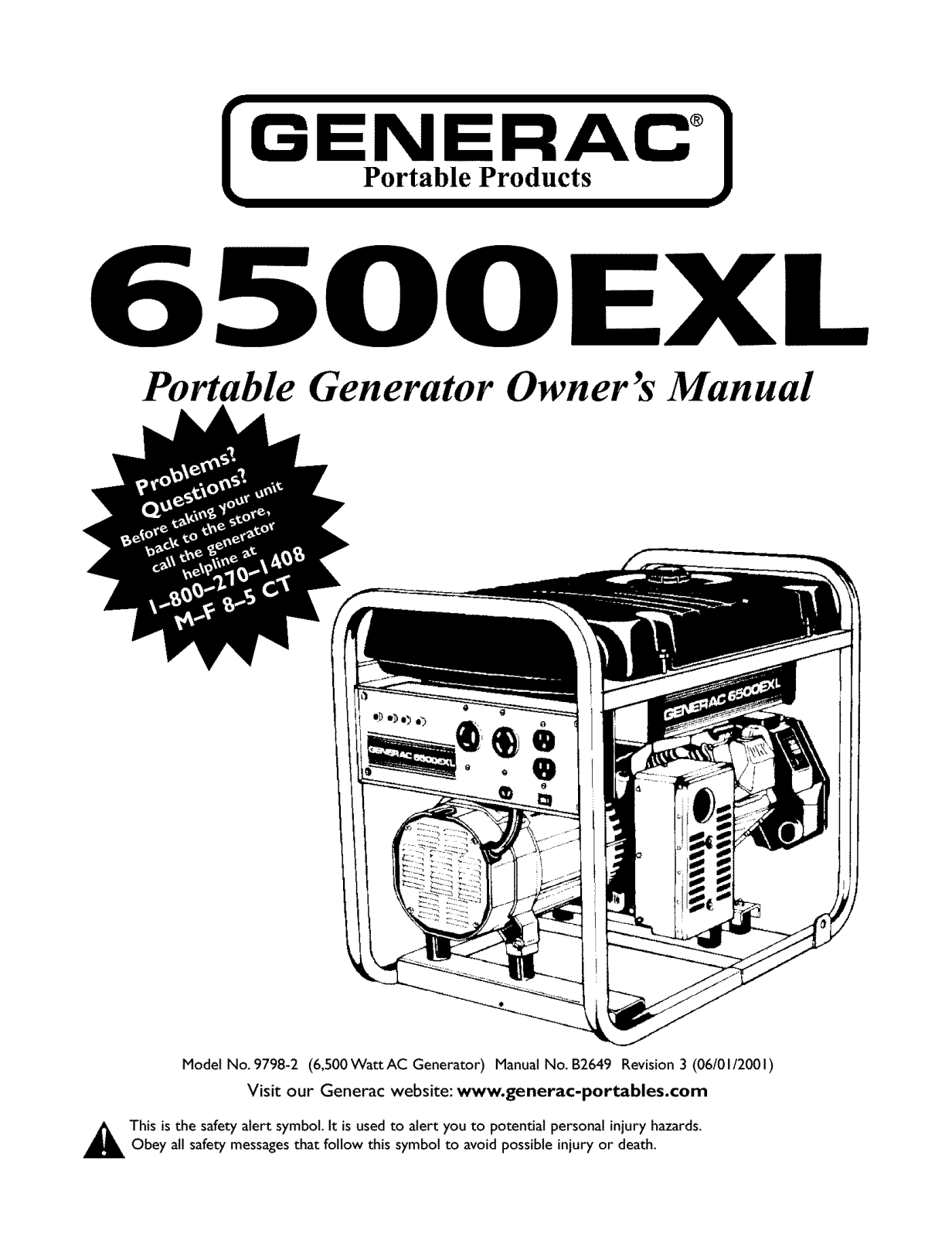 Generac 9798-2 Owner’s Manual - ManualMachine.com