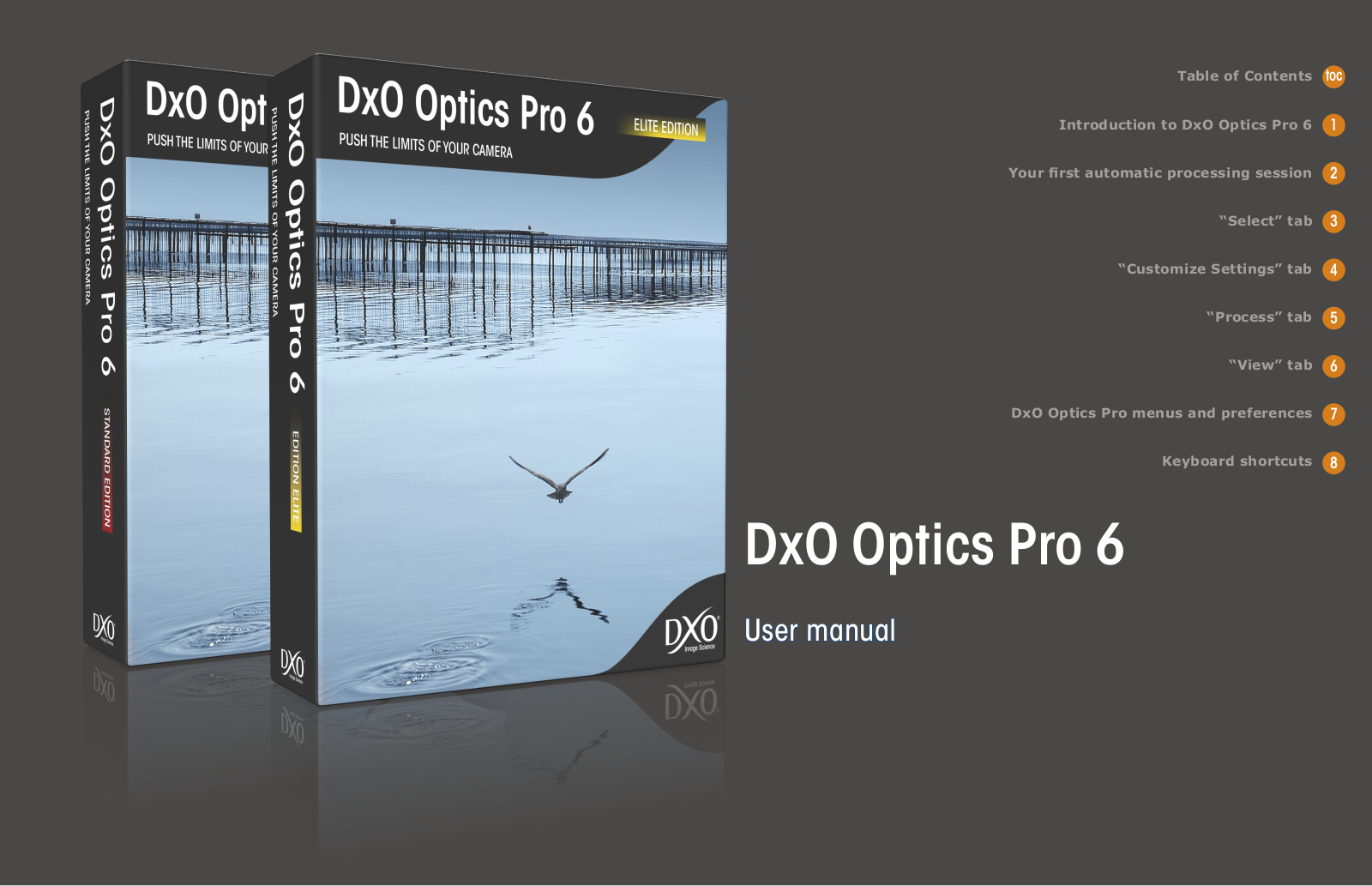 Dxo OPTICS PRO V6.1.2 User Manual