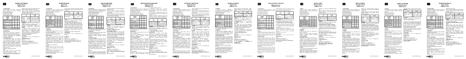 NEO TOOLS 97-630 User guide - ManualMachine.com