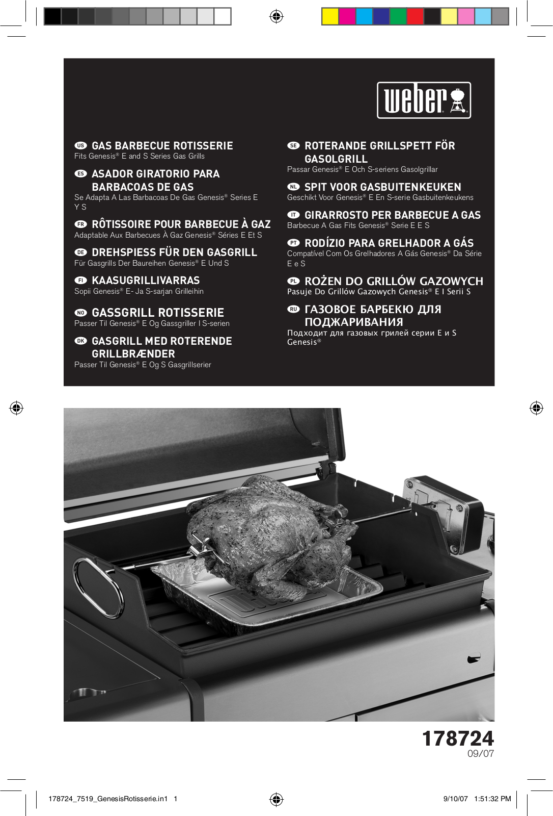 Weber E-S User Manual