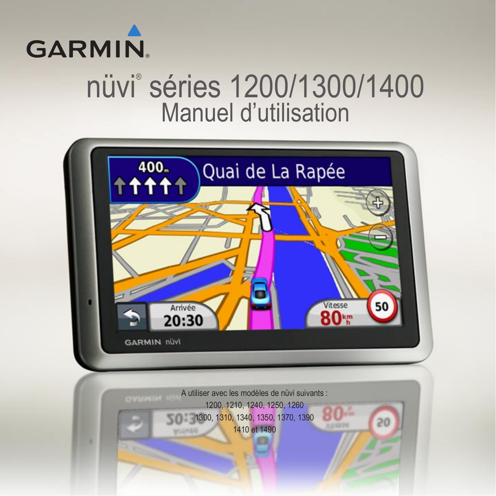 GARMIN nüvi 1450T User Manual