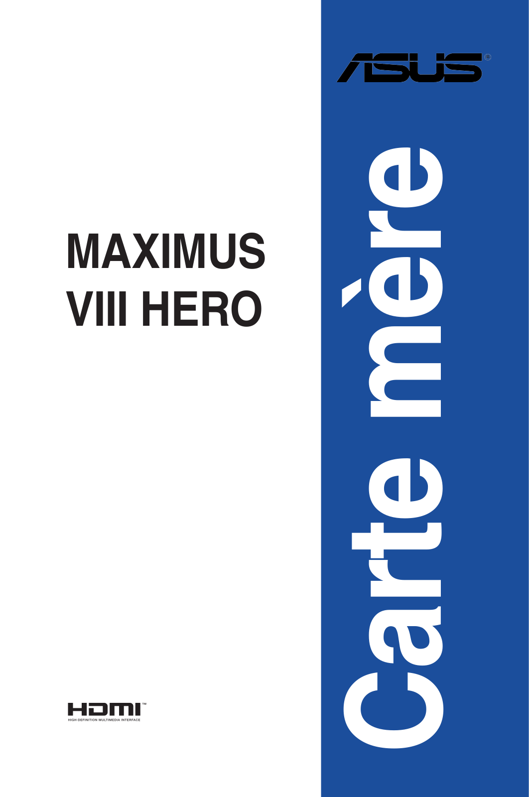 Asus MAXIMUS VIII HERO User’s Manual