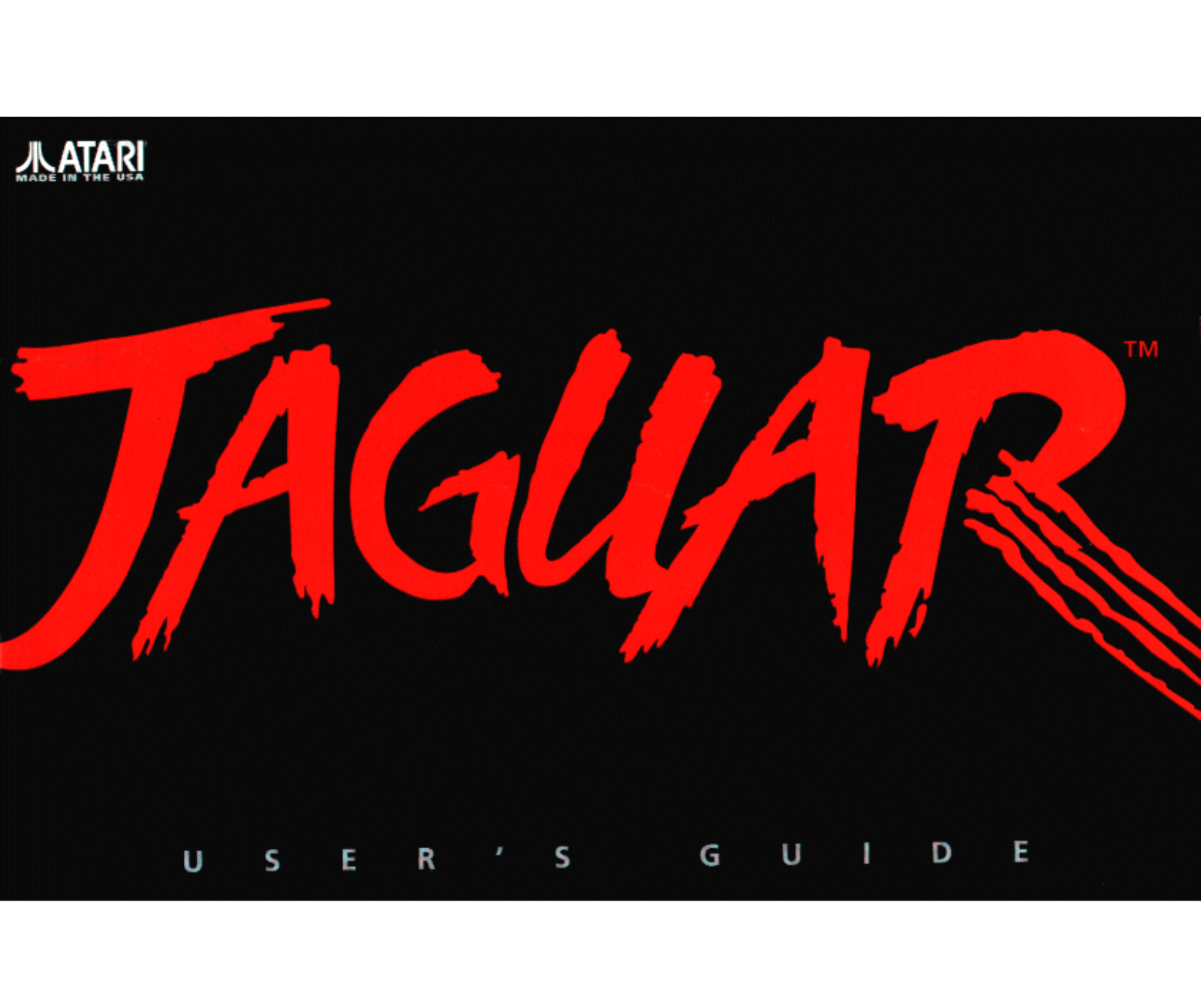 Atari Jaguar User guide