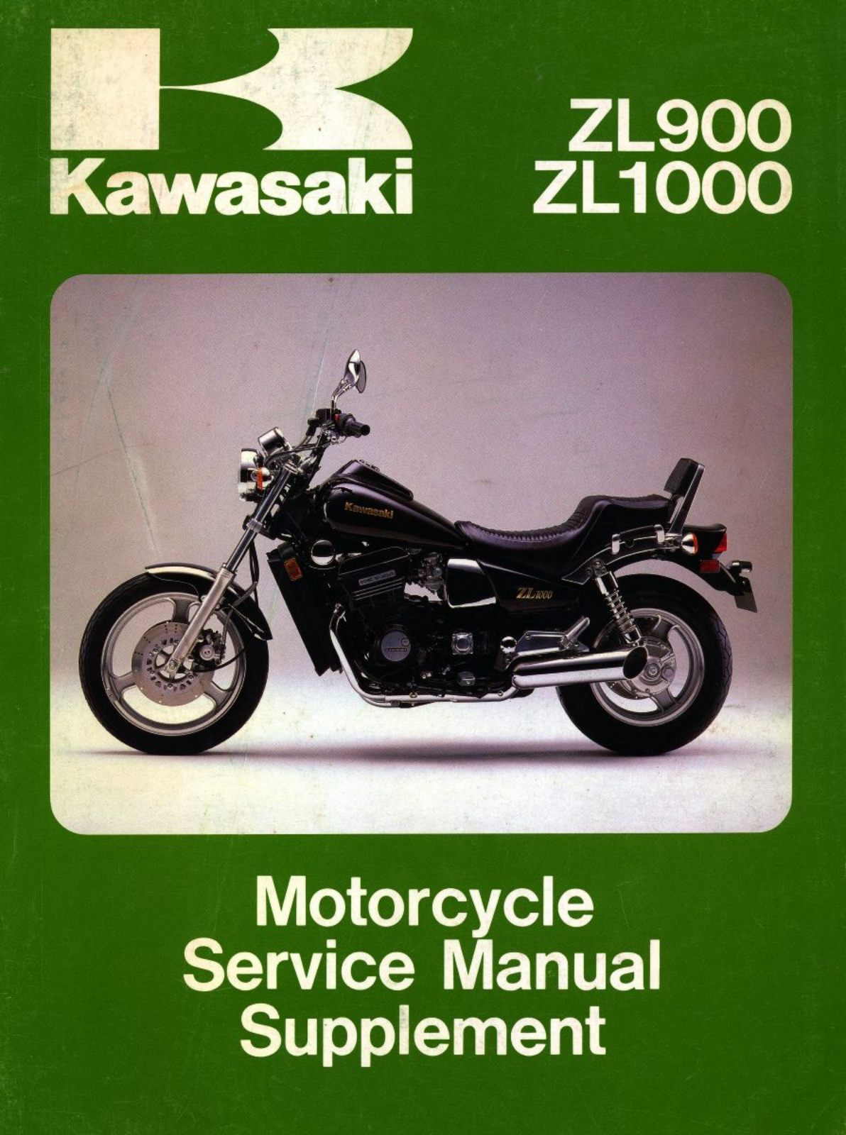 Kawasaki Zl900, Zl900 a1, a2, Zl1000, Zl1000 a1 Service Manual