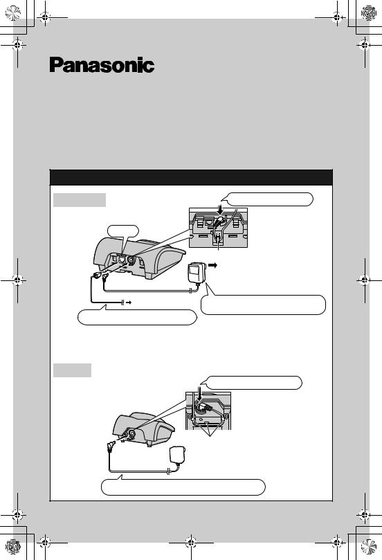 Panasonic KX-TG7200NL, KX-TG7202NL, KX-TG7203NL Quick guide