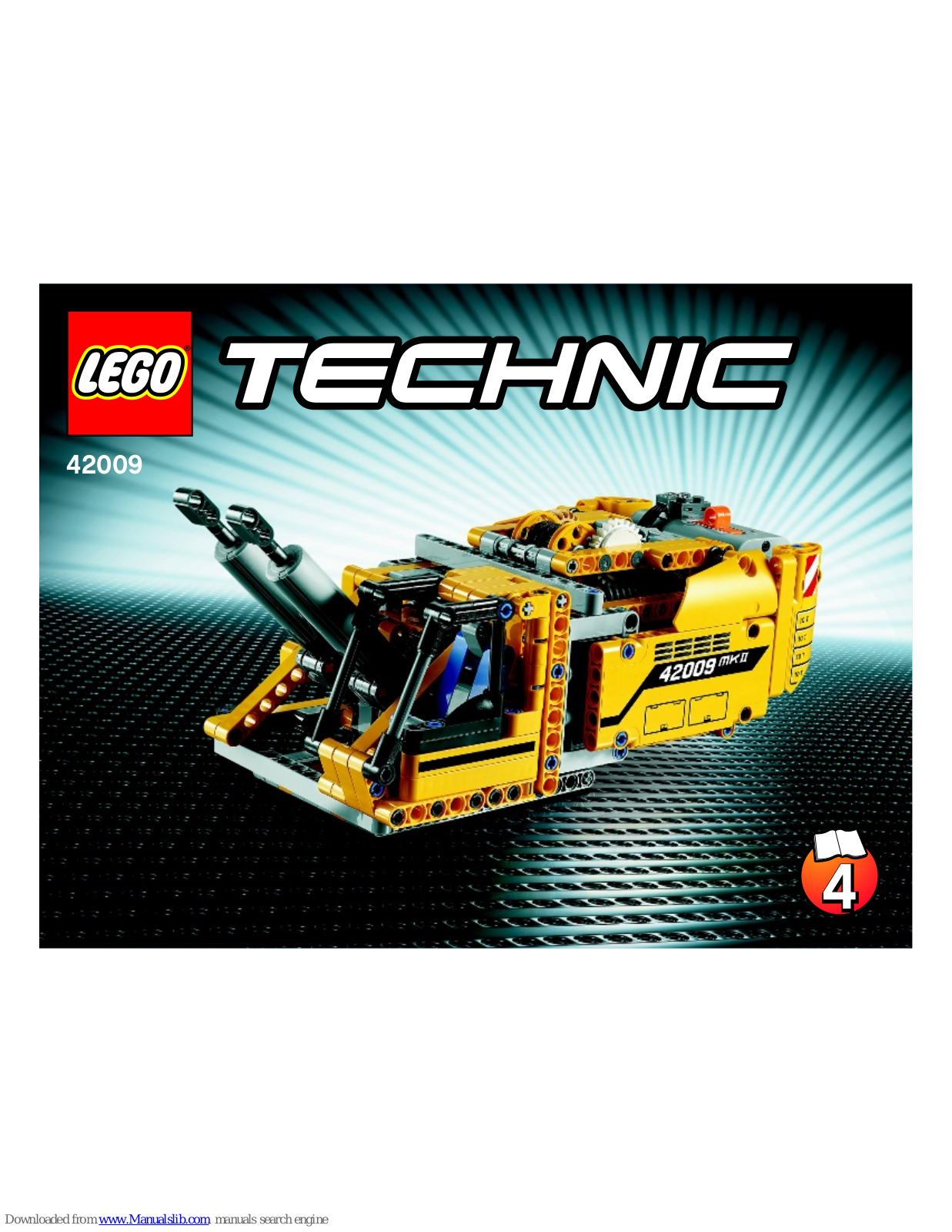 LEGO 42009 Technic User Manual