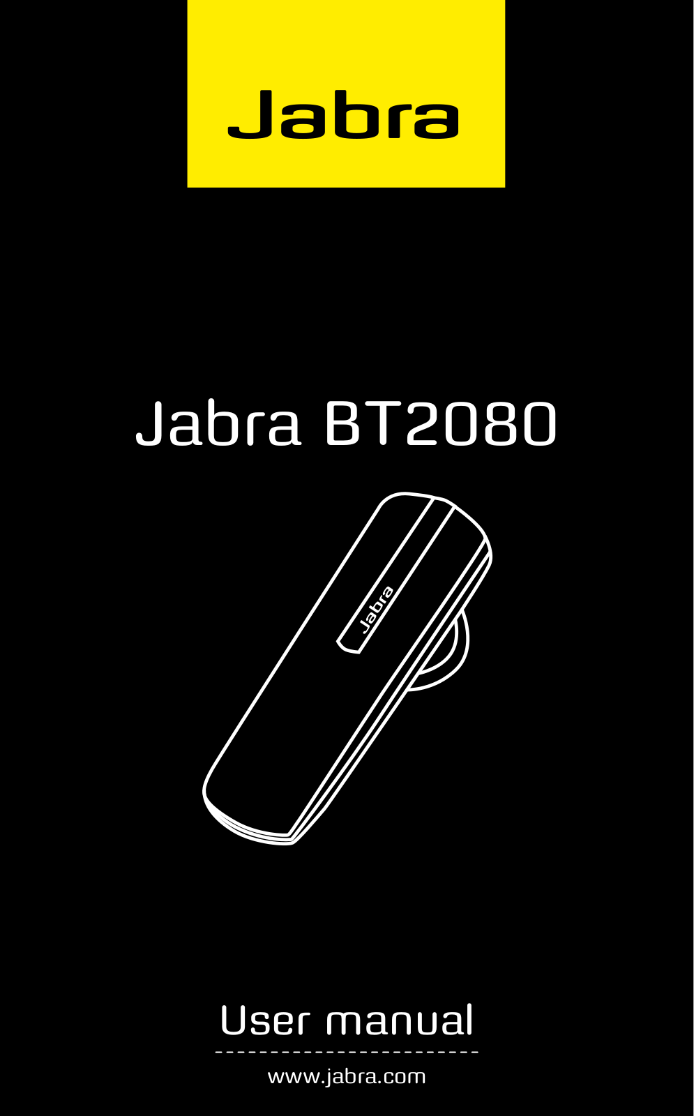 Jabra BT2080 User Manual 2