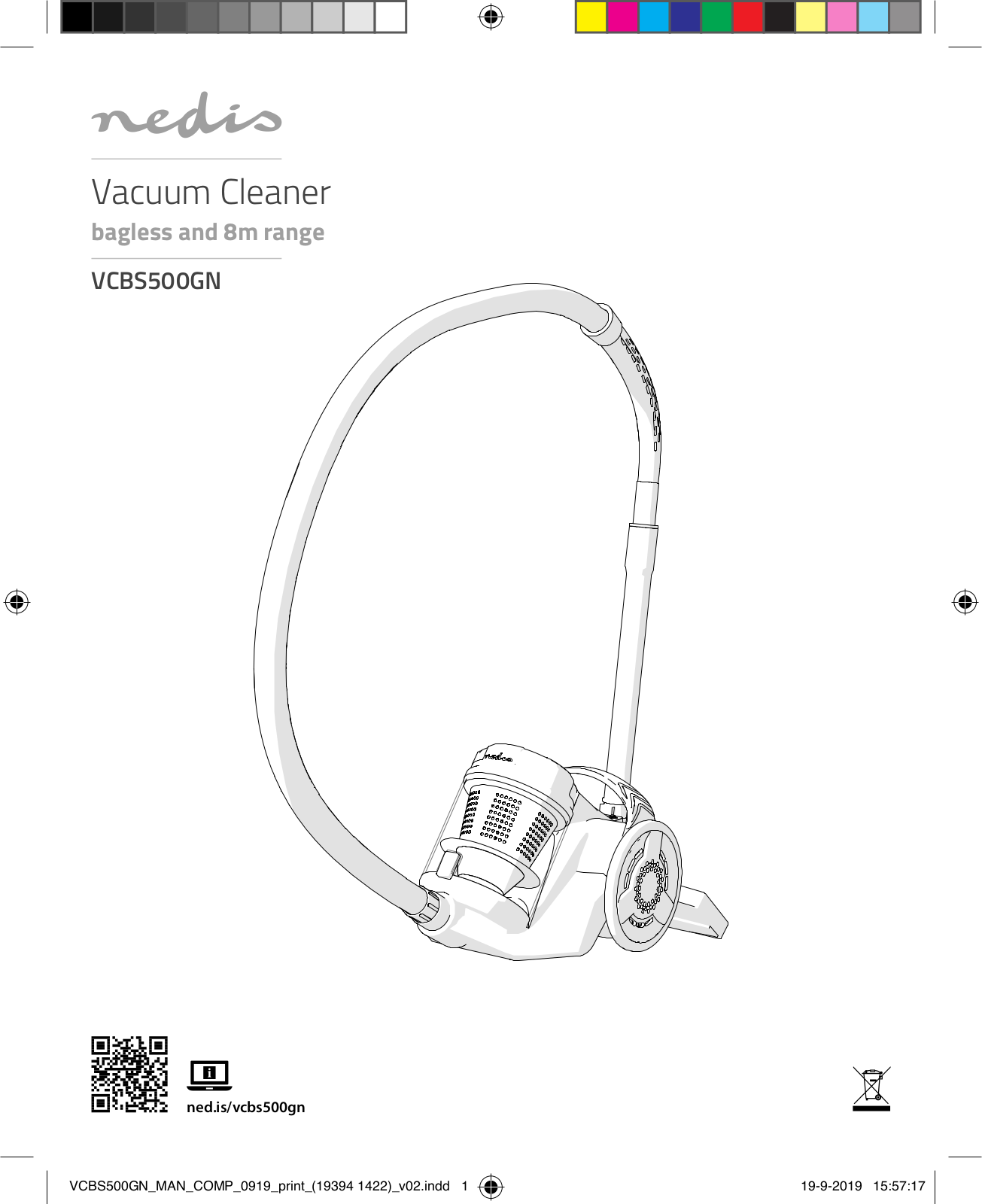 Nedis VCBS500GN User guide - ManualMachine.com