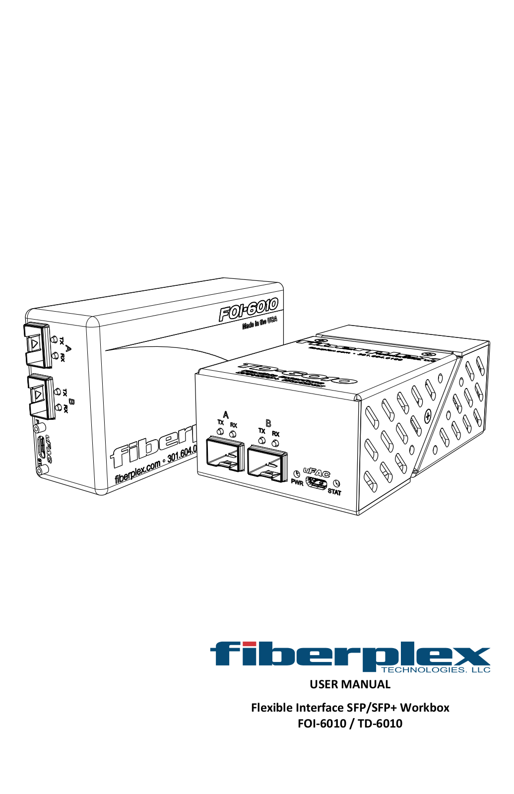 FiberPlex FOI-6010 User Manual