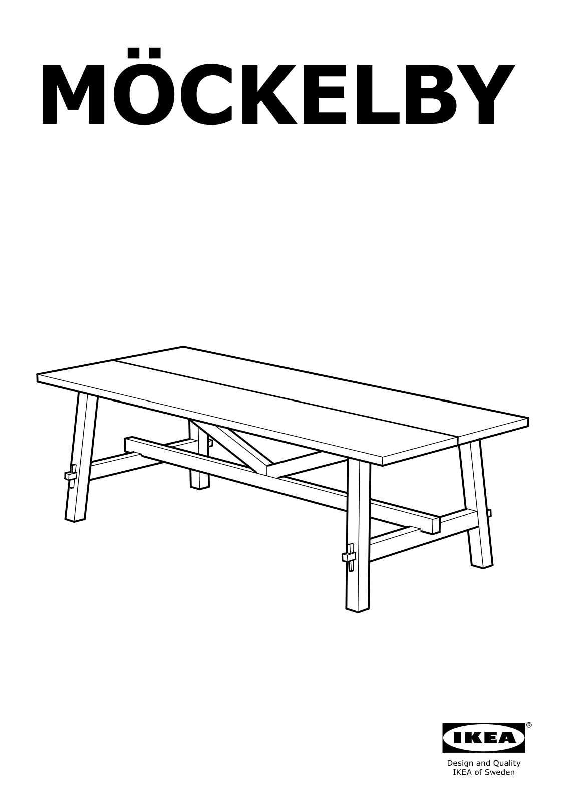 IKEA MOCKELBY User Manual