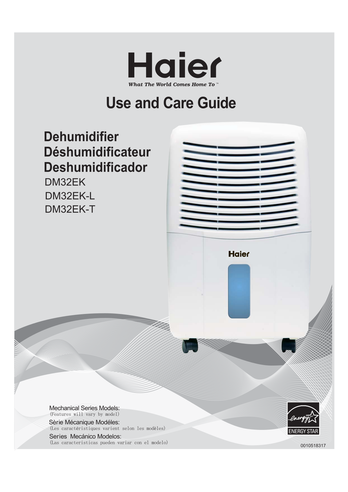 Haier DM32EK-T, DM32EK, DM32EK-L User Manual