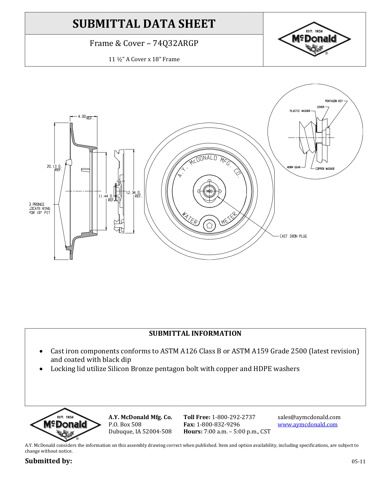 A.Y. McDonald 2ARGP User Manual