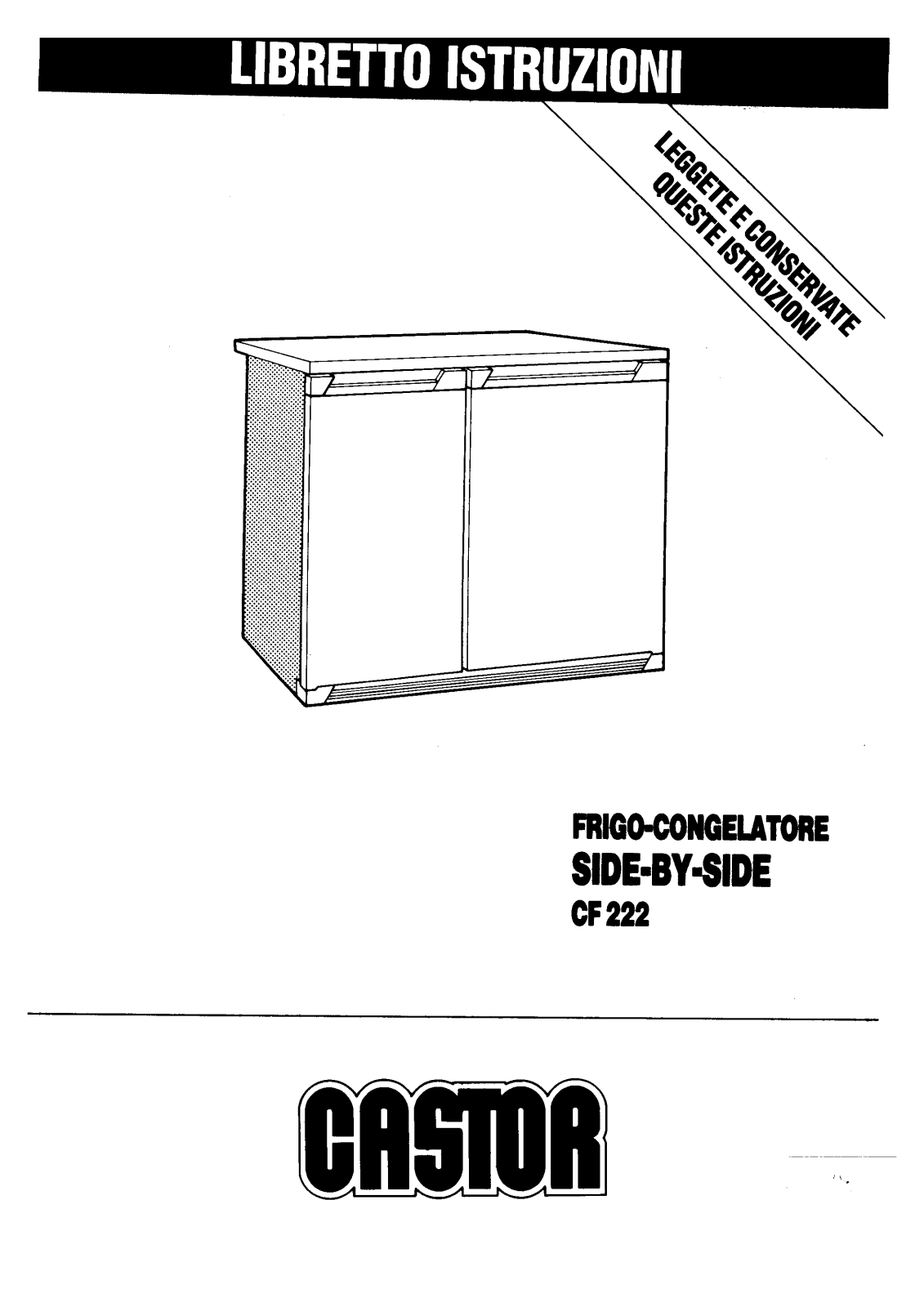 Castor CF222 Instructions Manual