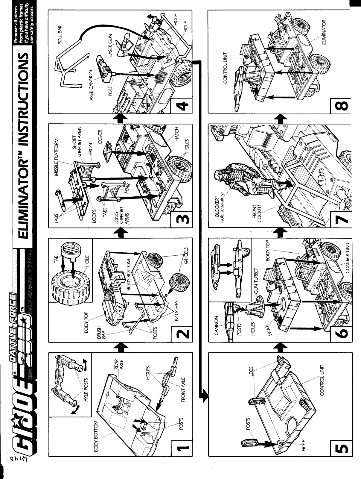 HASBRO GiJoe Eliminator User Manual