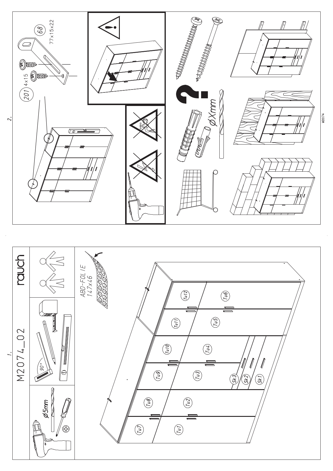 rauch M2074 Assembly instructions - ManualMachine.com
