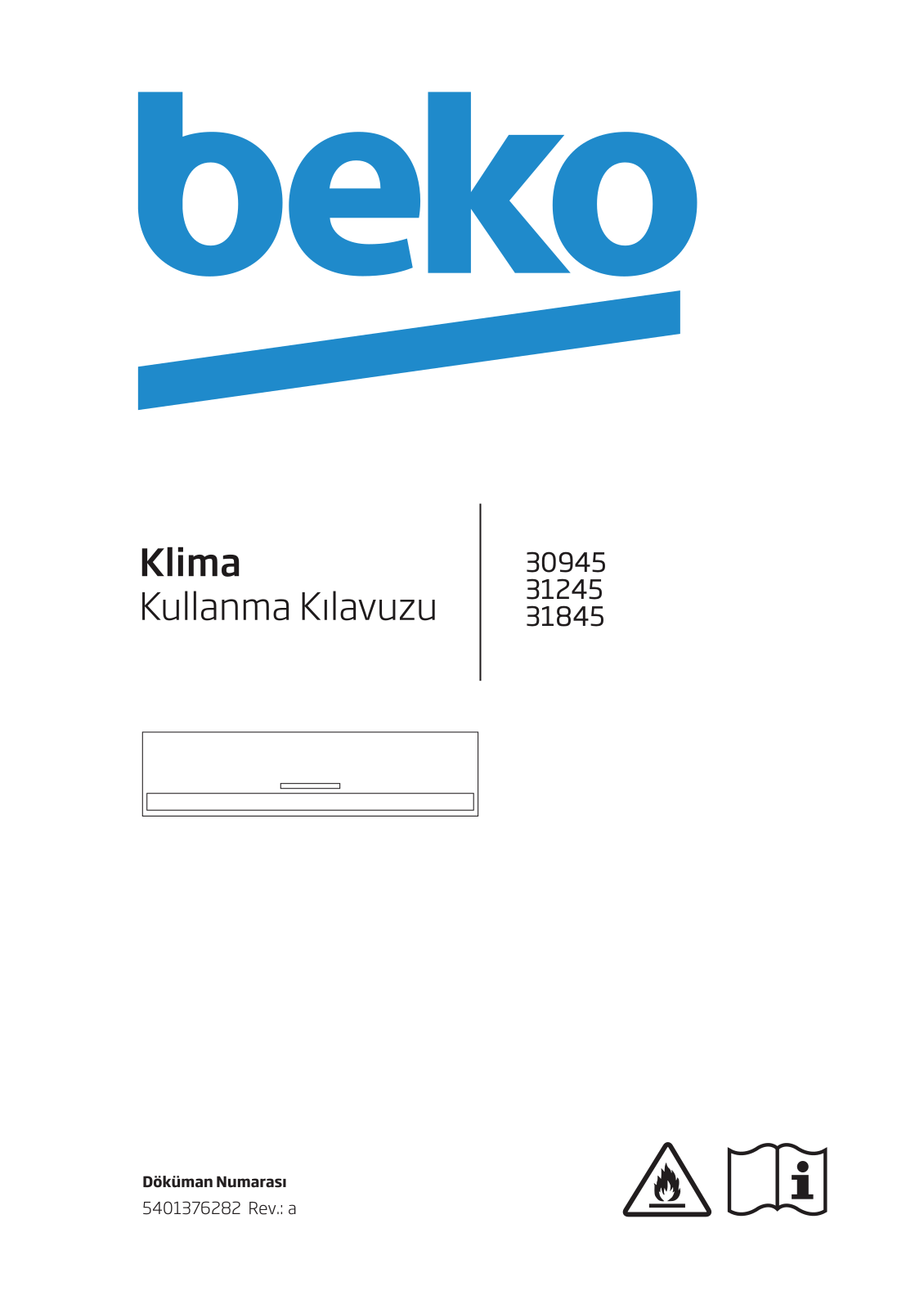 Beko 30945, 31245, 31845 User manual