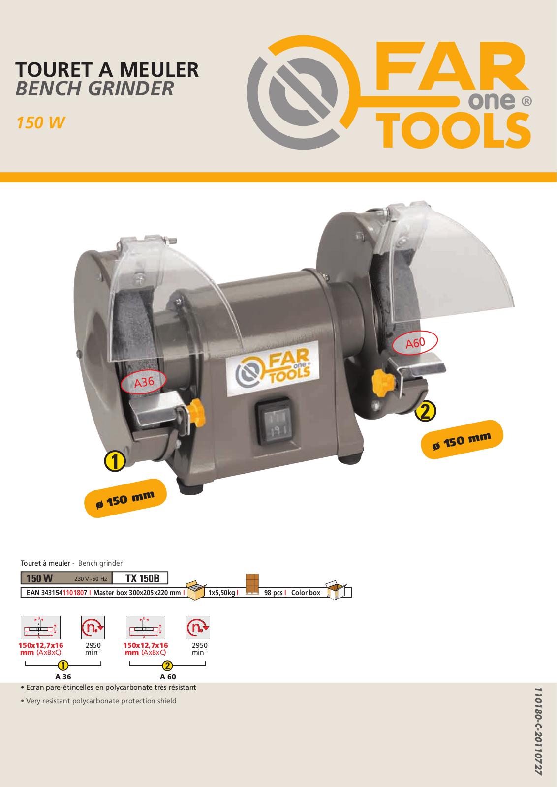 Fartools TX 150B User Manual